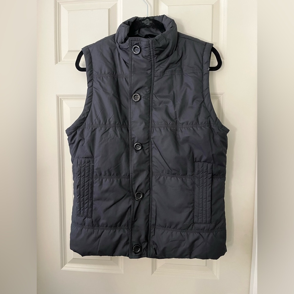 Men’s NIAN JEEP Men Black quilted Vest Outdoor Hiking  zipper button pockets XXL